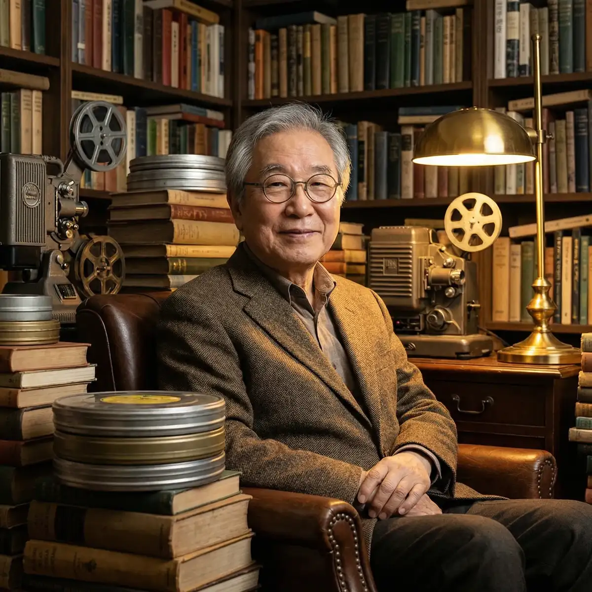 亚洲伦理片库馆长肖像 - 黑料 研究学者